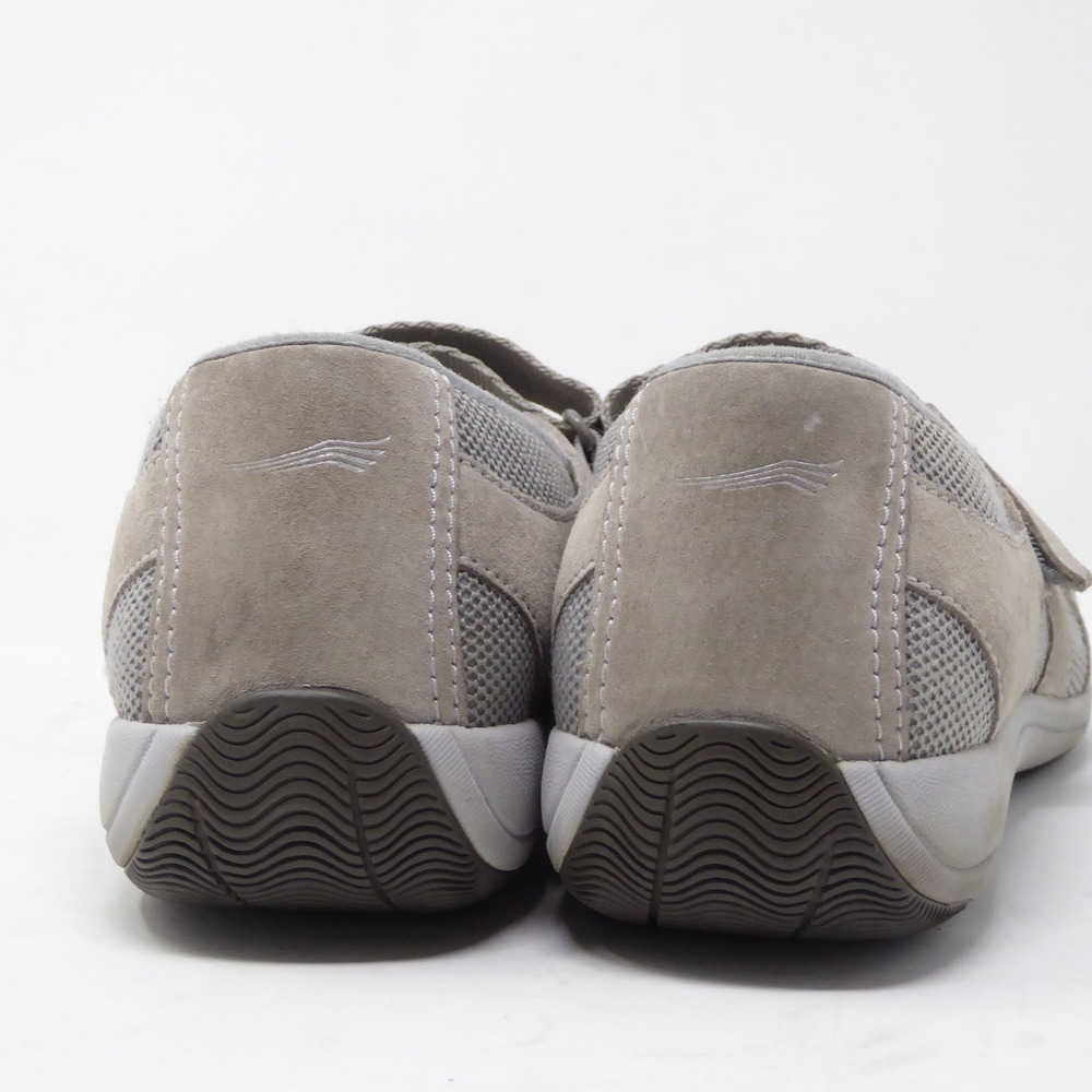 Dansko Hennie Womens Mary Jane Shoes Gray Leather Mesh Walking Flats 39 / 8.5 - Picture 6 of 10